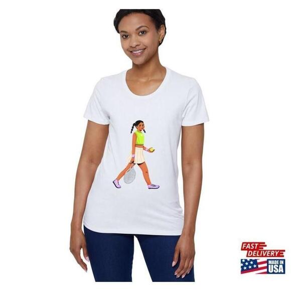 Brooke
B Other - Awesome Tennis Serve US Open Women Sports Performance Graphic T-Shirt